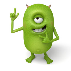 The little monster is doing lovely