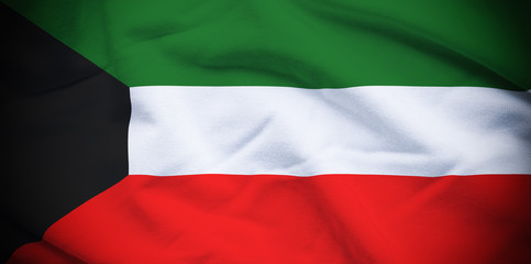 Obraz premium Kuwait Flag