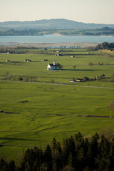 Obraz premium Bavarian valley during sunny day