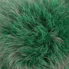 Green furry background