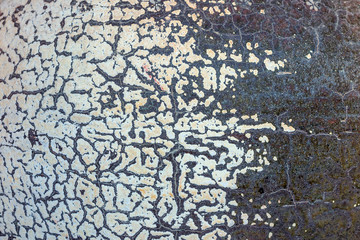 Old background with cracks