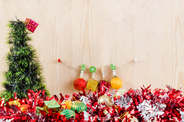 Christmas concept, abstract background for happy new year. 2016