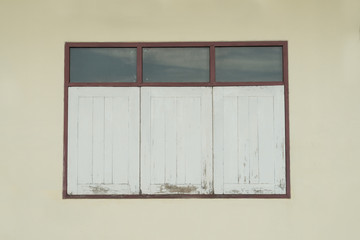 Obraz na płótnie Canvas window wall