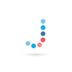 Letter J logo icon design template elements