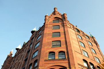 Gebäude am Hamburger Hafen