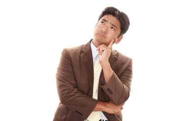 苦悩するビジネスマン