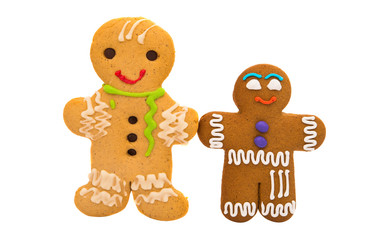 Fototapeta premium gingerbread man isolated