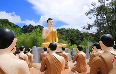 The Beautiful Thailand Art on Summer day