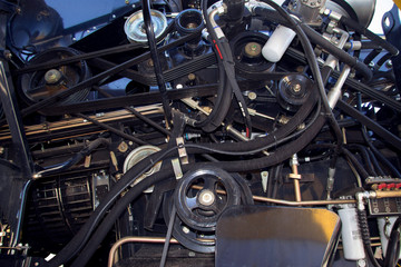 Part of the modern motor harvester
