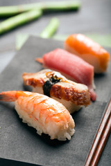 Traditional japanese sushi