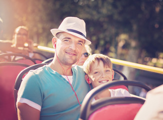 travel, vacation, summer, family and people concept