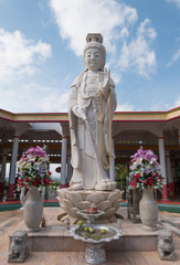 Guan Yin statue in temple
