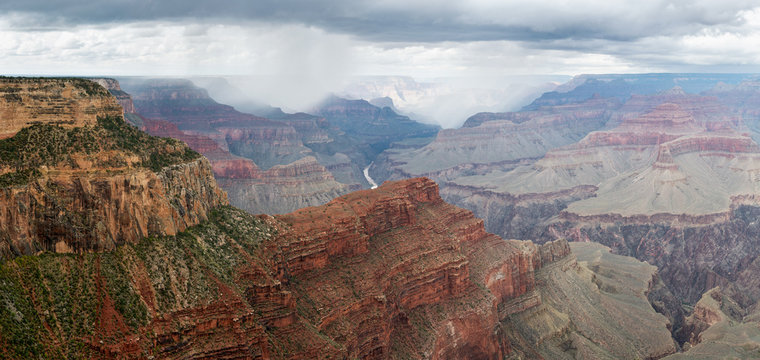 Grand Canyon, South Rim, panoramic image