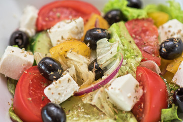 Greek tasty salad