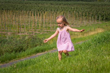 Little girl at playground