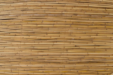 Horizontal brown bamboo texture
