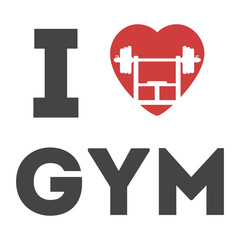 Greeting card. Sport motivation. Live. Love. Lift.