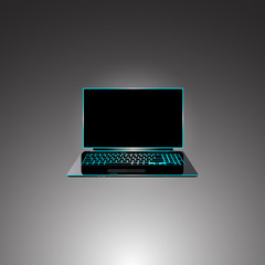 The modern ultro-thin laptop.