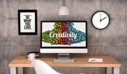 workspace computer creativity