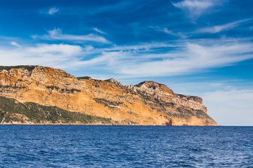 Obraz premium Cap Canaille The Highest Sea Cliff In France