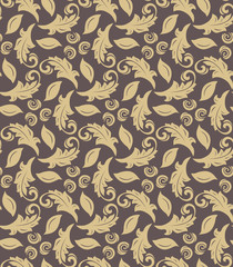 Floral Fine Seamless Pattern