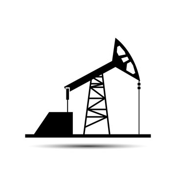Extraction of petroleum. vector illustration