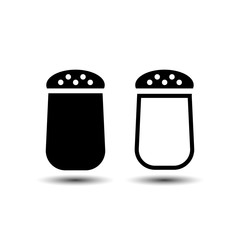 saltshaker icon. vector illustration
