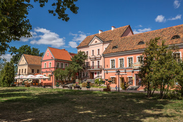 Fototapeta na wymiar Traetskae Pradmestse (Trinity Suburb) - historical center of Minsk, Belarus