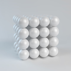 3D concept illustration. Vector template.