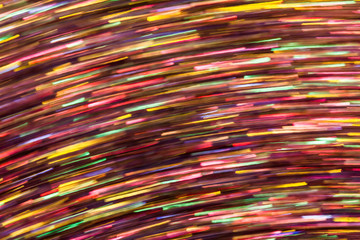 Modern art. Long exposure neon lights texture.