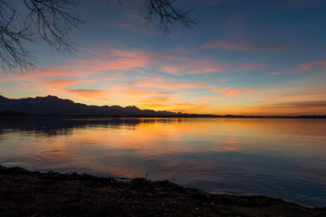 Obraz premium Chiemsee, Bayern, Deutschland