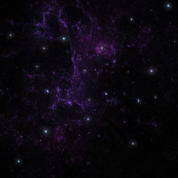 Space background, Night sky - Universe filled with stars