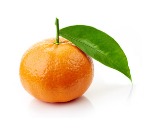 fresh ripe tangerine fruit