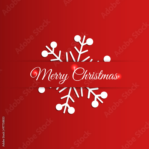&quot;&quot;Merry Christmas&quot; greeting card design&quot; Stock image and royalty-free