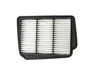 new car parts on a white background