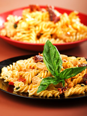 Pasta Collection - Fusilli with salmon and dried pepper