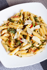 Penne with herbs