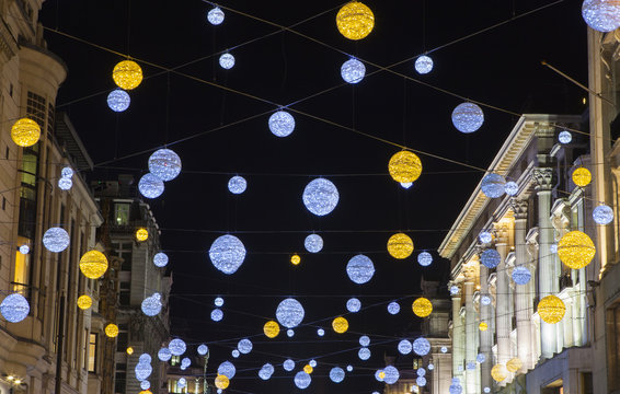 Oxford Street Christmas Lights In London