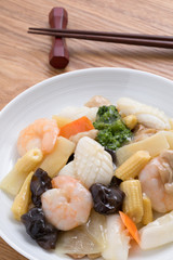 中華料理　八宝菜