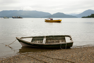 Wooden Boat - Puerto Cisnes - Chile