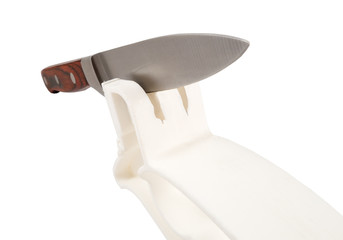  knife sharpener with copy space