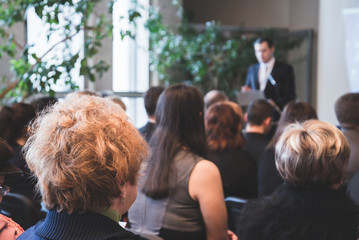 Conference audience