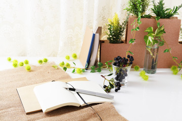 おしゃれなノートとペン