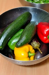 Vegetables in a bowl