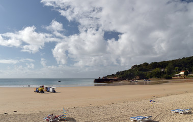 Beach at Saint Brelades Bay, Jersey