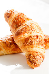 Fresh and tasty croissant