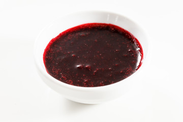 jam in bowl