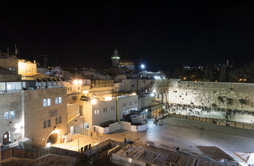 Wailing wall, Jerusalem, Israel