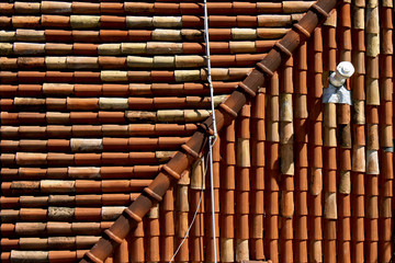 COPERTURA IN COPPI DALL'ALTO