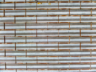 roller shutter door and rust bar